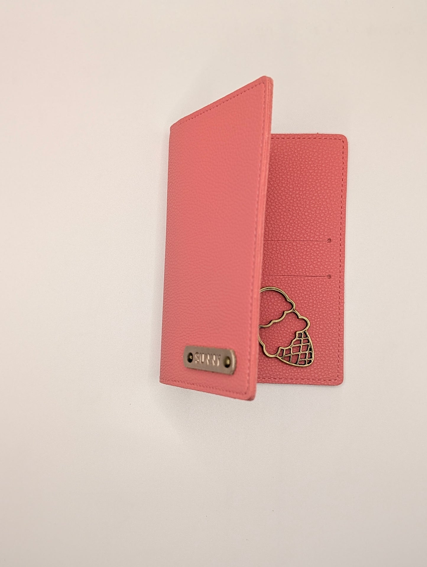 Hot Pink & Sunny Organizer/Passport Holder