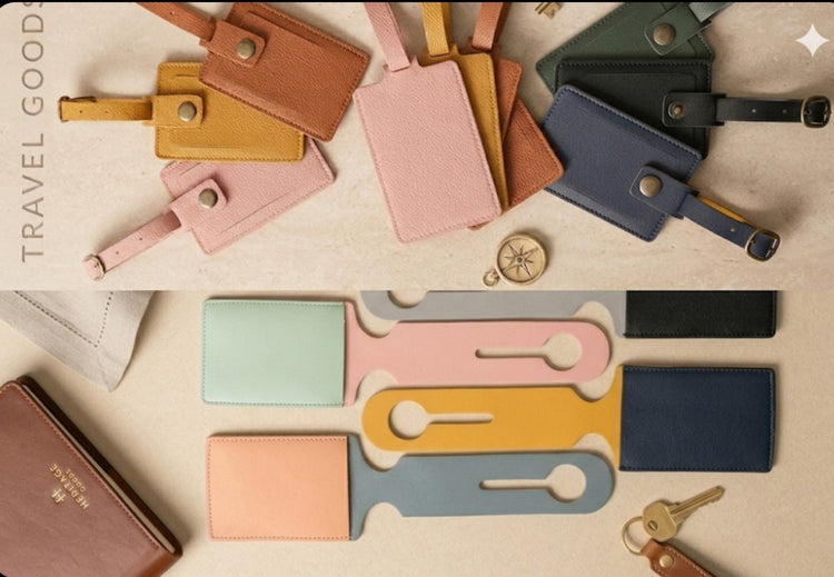 Two-tone Luggage Tags tags