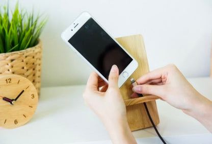 The Utimate Wooden Phone Stand