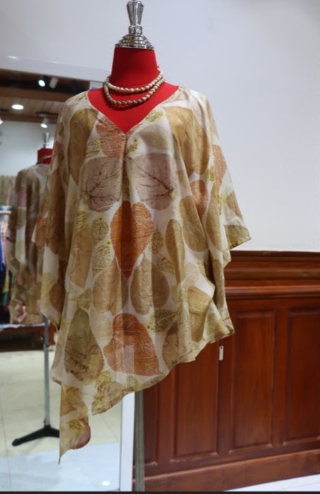 Handcrafted Mulberry Silk Kaftan