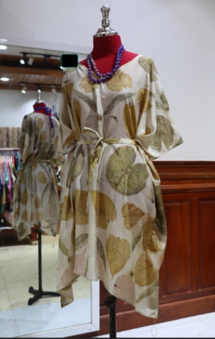 Handcrafted Mulberry Silk Kaftan