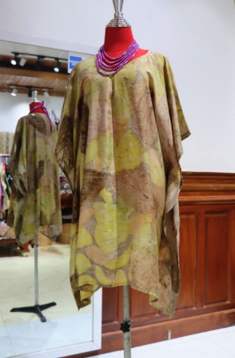 Handcrafted Mulberry Silk Kaftan