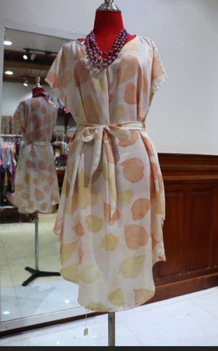 Handcrafted Mulberry Silk Kaftan