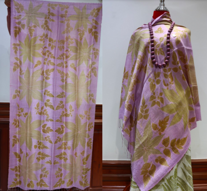 Hand-Dyed Mulberry Silk Scarf