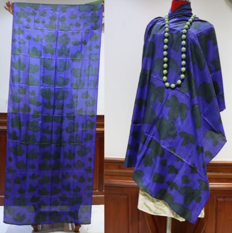 Hand-Dyed Mulberry Silk Scarf