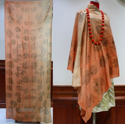 Hand-Dyed Mulberry Silk Scarf