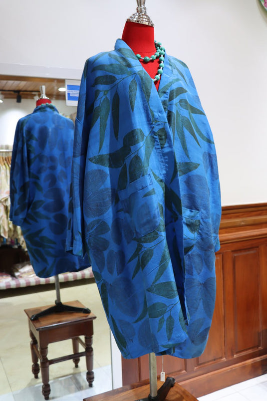 Handcrafted Mulberry Silk Kaftan
