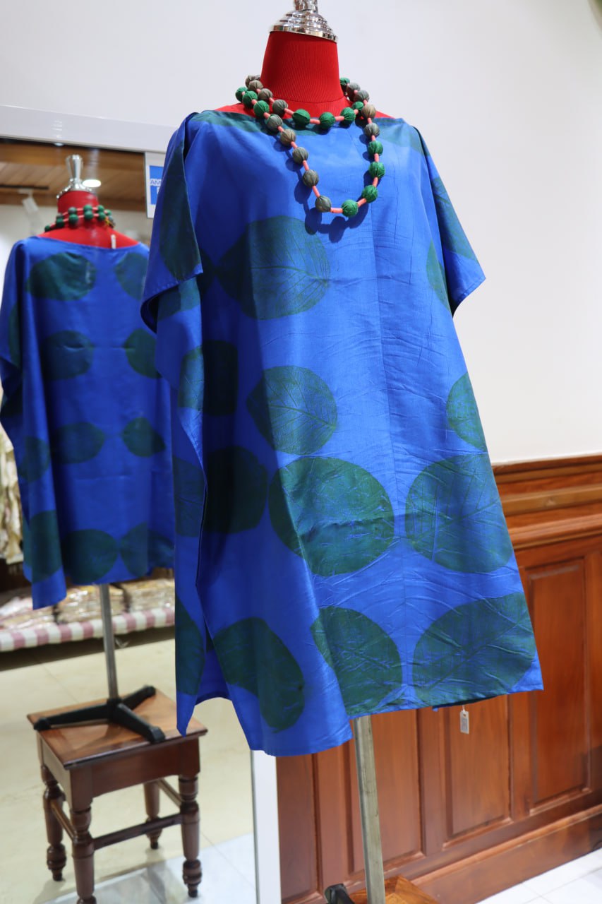 Handcrafted Mulberry Silk Kaftan