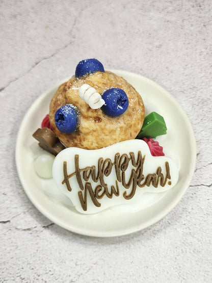 Mini Happy Blueberry Cupcakes