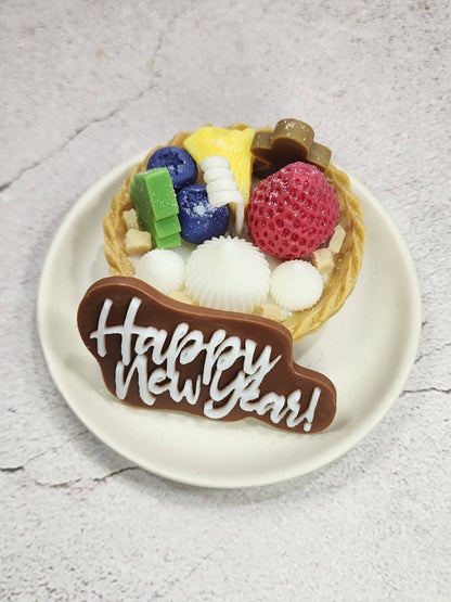 Mini Happy Blueberry Cupcakes