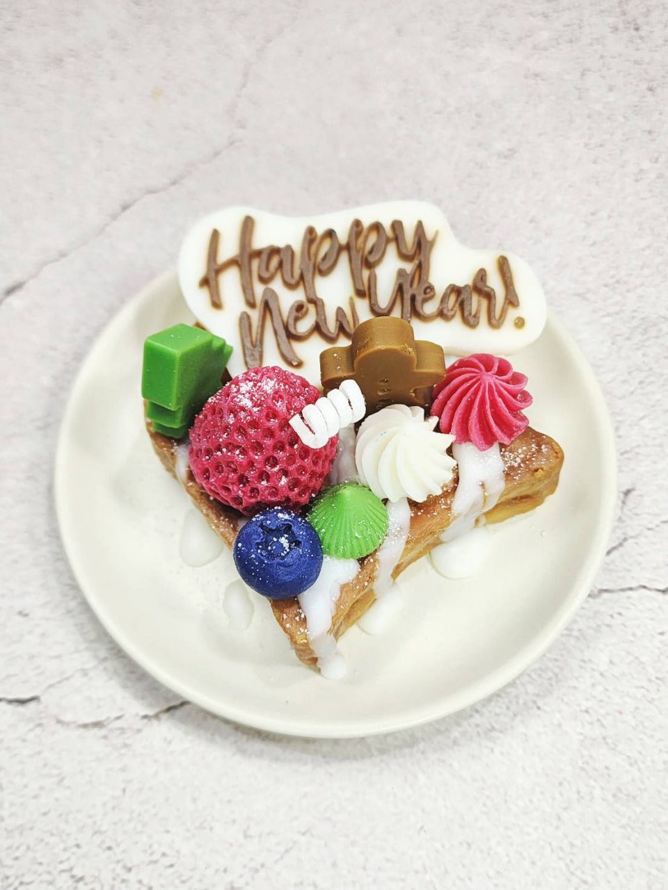 Mini Happy Blueberry Cupcakes