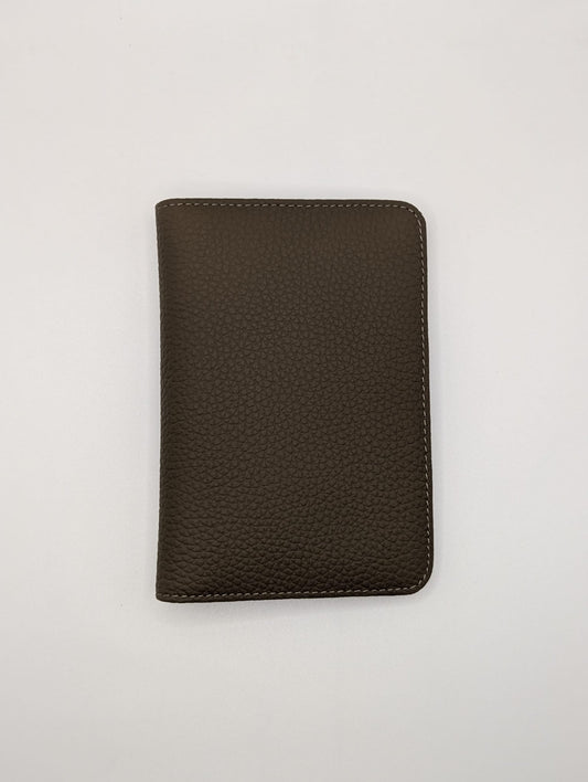 Vegan Leather Long Wallet - Black
