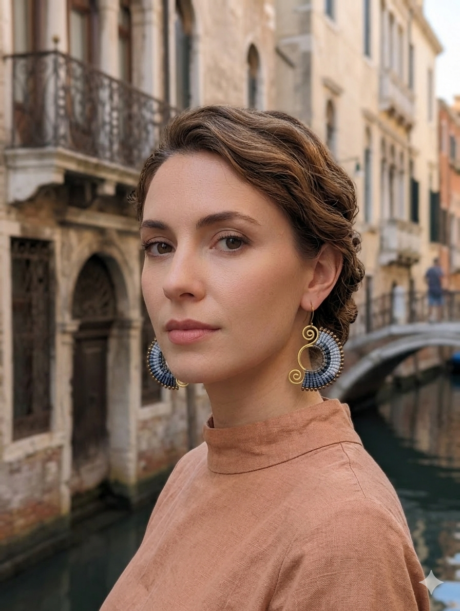 The Indigo Denim Dream Crescents