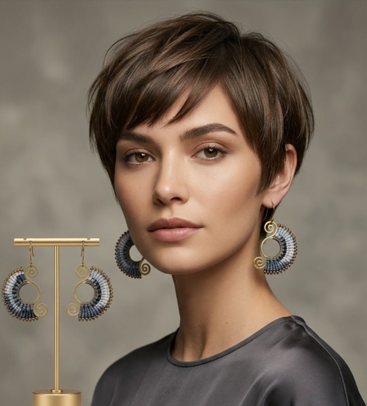 The Indigo Denim Dream Crescents