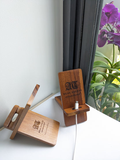 The Utimate Wooden Phone Stand