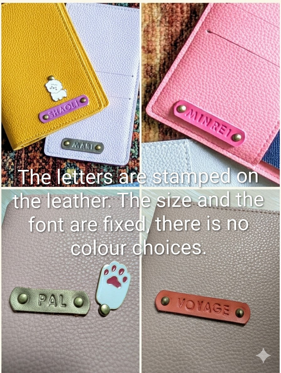 Passport Holder/Organizer Customization